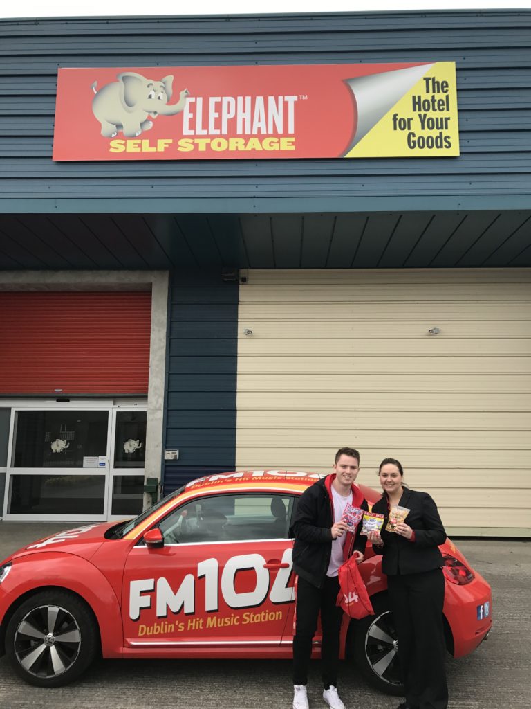 FM104 Visit Elephant Self Storage Baring Gifts!