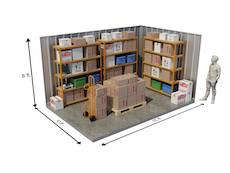 150 Sqft – Two Luton Vans or 20ft Container Size 150 Sqft - Two Luton Vans or 20ft Container Size