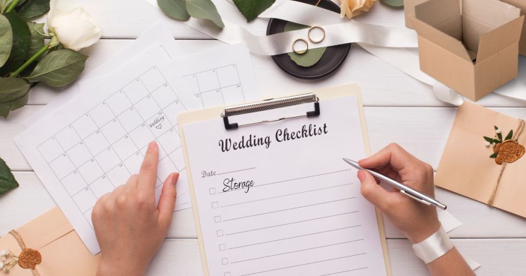 How Self Storage Can Help With Your Wedding