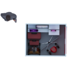 20Sqft Storage locker Accessed by Stairs