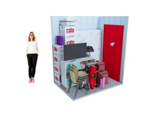 35Sqft Full Storage Unit Illustration
