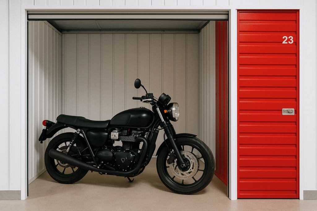 motorcycle storage Dublin