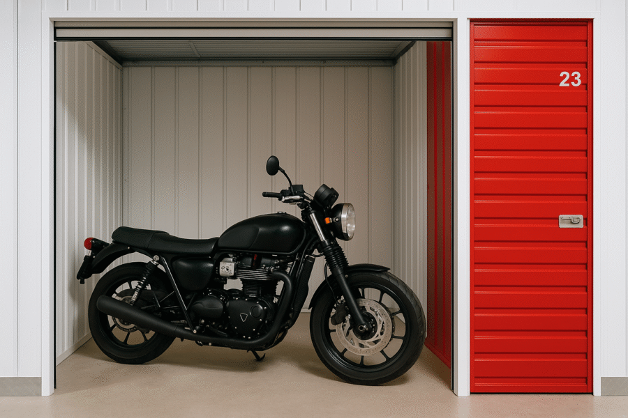 motorcycle storage Dublin