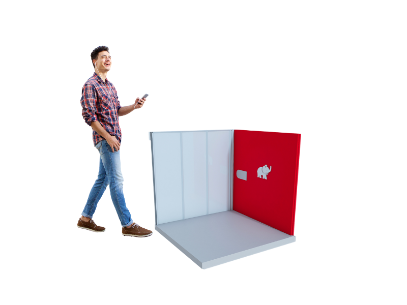 10 Sqft Storage Locker Dublin - Elephant Storage - empty unit