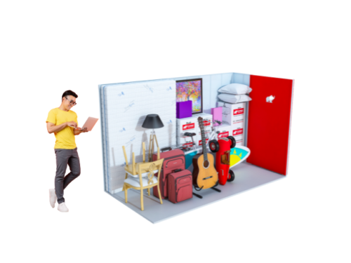 50Sqft Storage Locker Dublin Accessed by Stairs