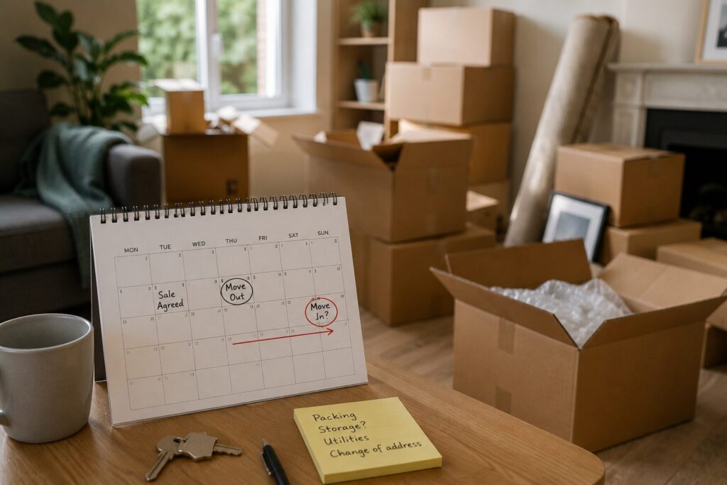 moving house timeline challenge